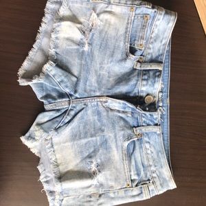 American Eagle stretch denim shorts